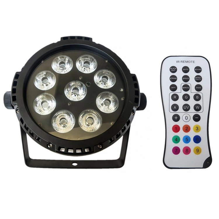 LED Stage Lights 9X15W 6in1 Battery Wireless IP65 LED PAR Cans