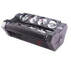 8X10W RGBW Mix Color DMX Control LED Spider Beam Moving Head Light for DJ Disco