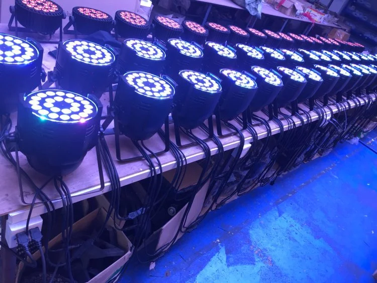 High Brightness LED Light 24PCS 10W RGBW 4in1 PAR Can for Disco Show Party Show Event Night Club